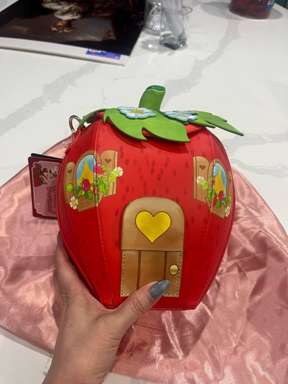 Loungefly Strawberry Shortcake Scented House Crossbody 🍓✨